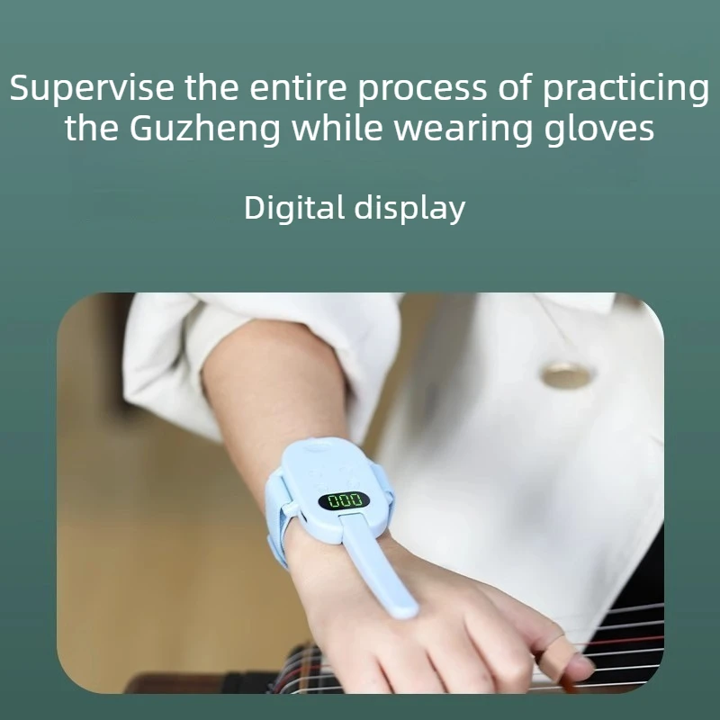Intelligence Guzheng Hand Posture Monitor Voice Reminder Sitting Posture Corrector Timing Counting Guzheng Jumping Wrist Reminde