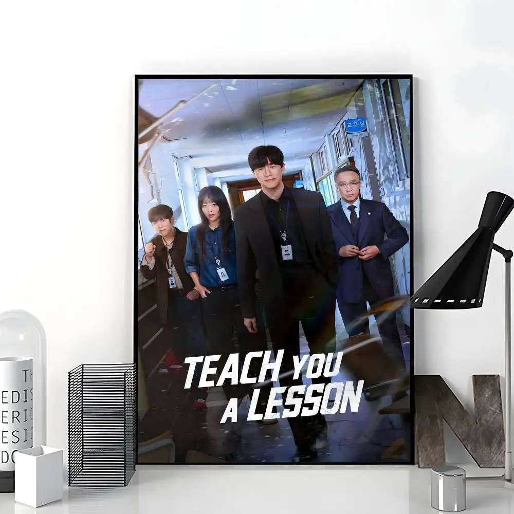 Teach You A Lesson Poster Paper Print Home Living Room Bedroom Entrance Bar Cafe Art Painting Decoration