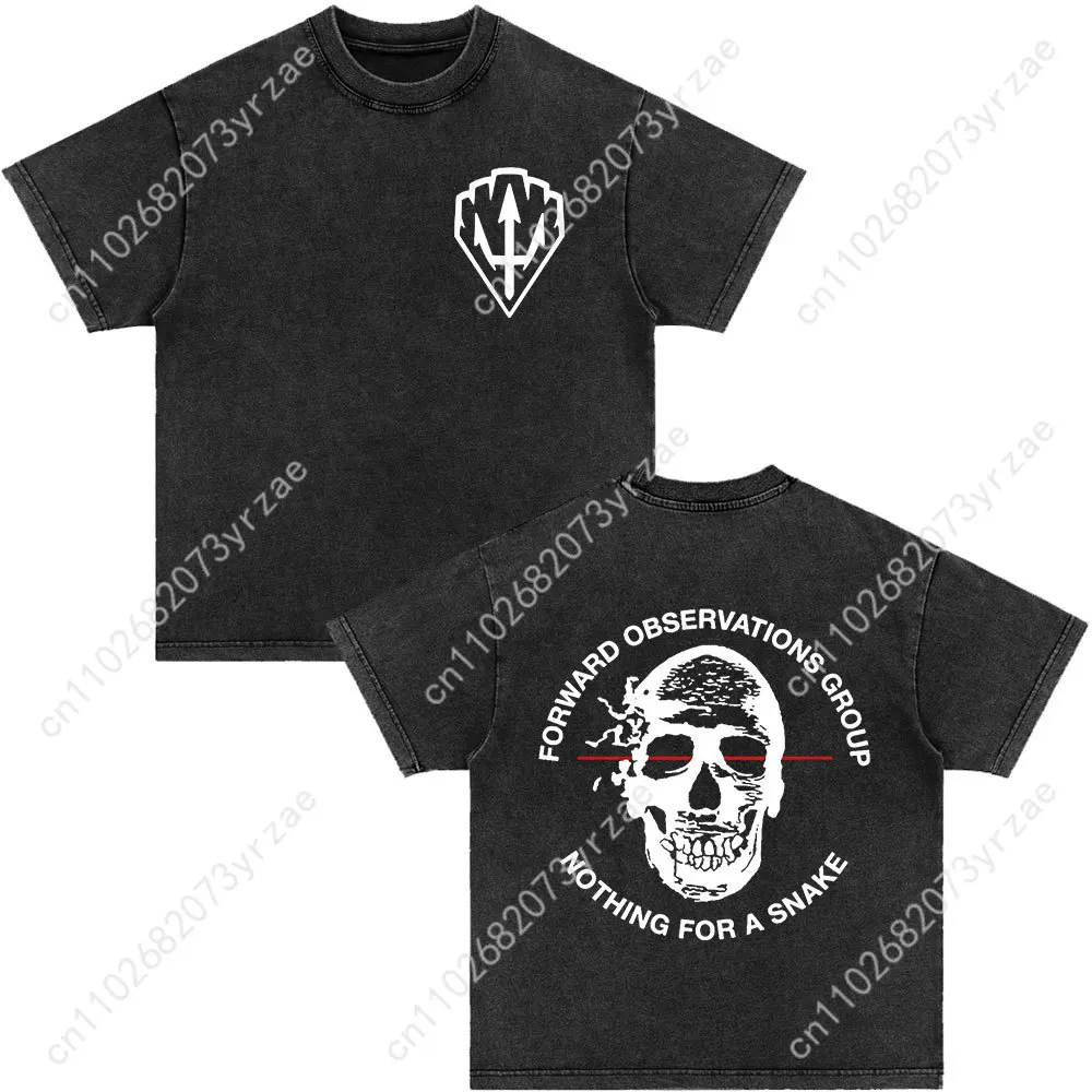 Camiseta Retro del grupo de observaciones hacia adelante para hombre y mujer, camiseta Vintage de alta calidad, camisetas suaves y transpirables de algodón de manga corta a la moda