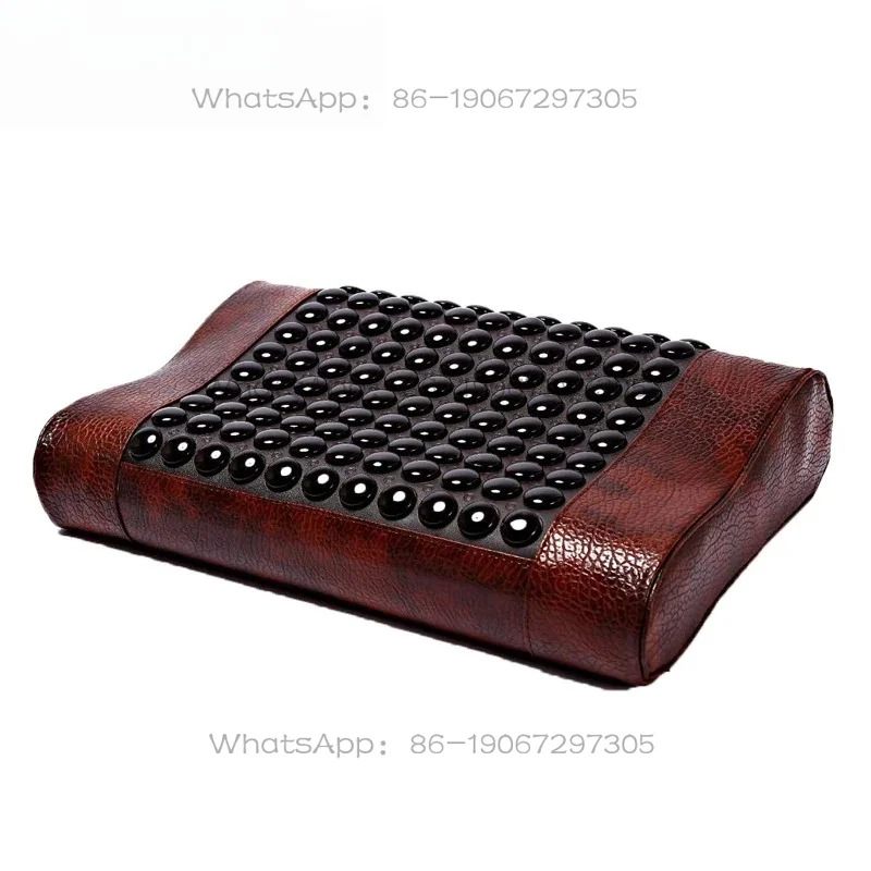 

Подушка для физиотерапии с турмалином и натуральным нефритом, охлаждающая, для шеи, с эффектом памяти, для сна, оздоровительная, массажная