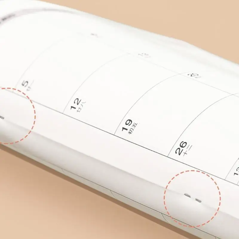 Letter Size Monthly Planner 8x11.2Inch for Daily and Monthly Schedules Notes