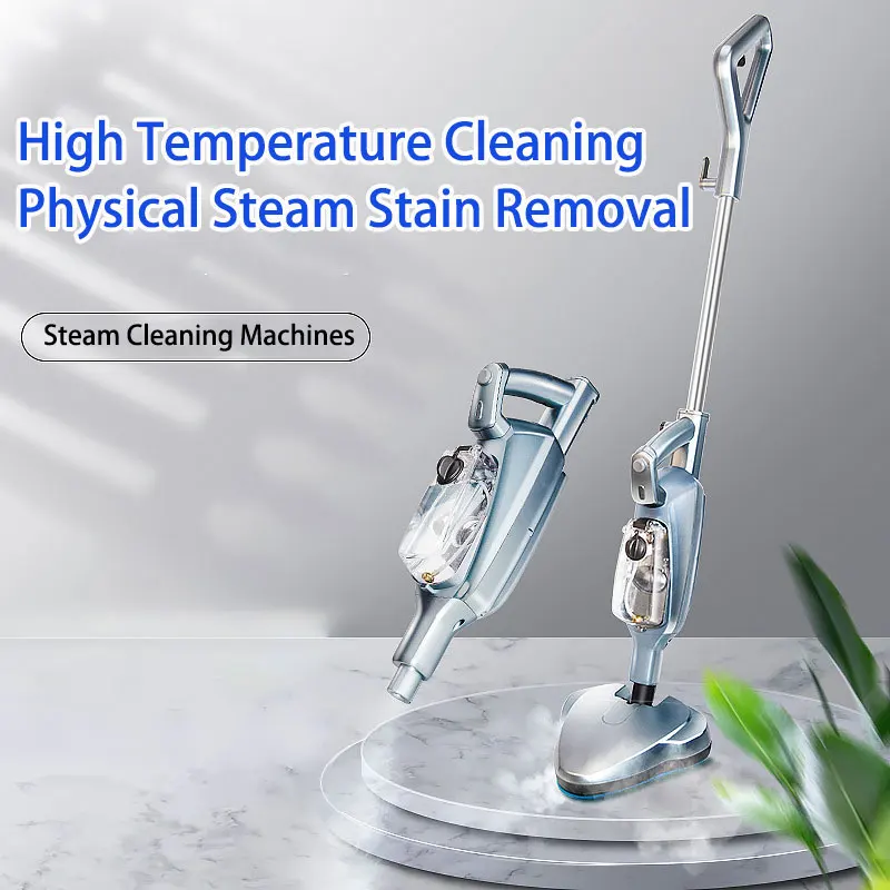 

1600W Household Steam Mop Handheld Electric Cleaning Machine High Temperature Sweeping Mopping Device for Home Office Clean