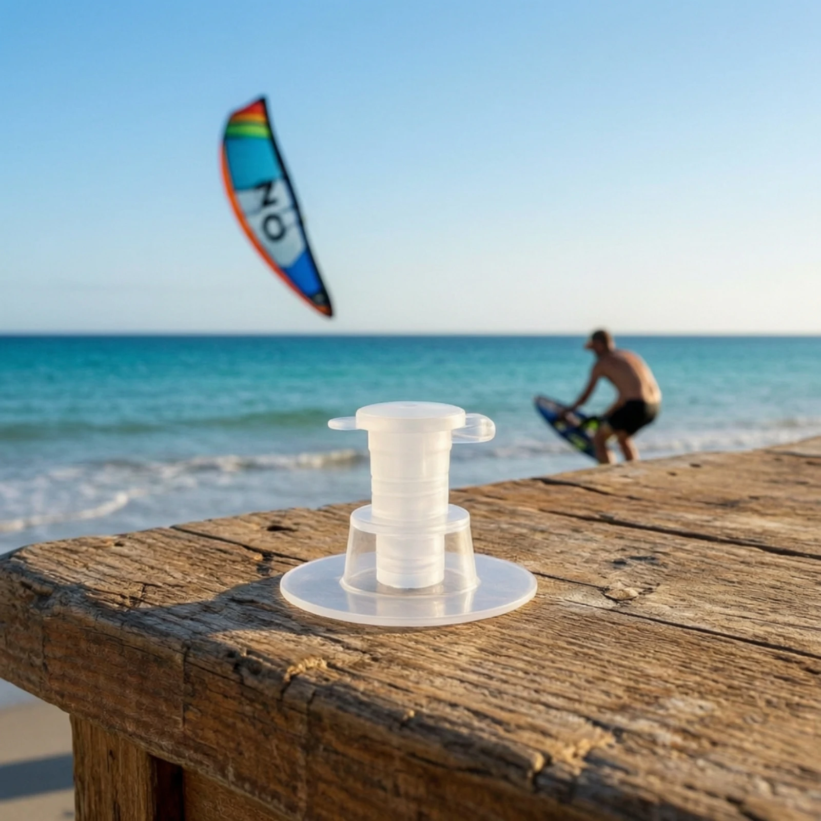 Kite Valve Universal Valve with Adhesive Base Translucent Low-Profile for Gear Maintenance