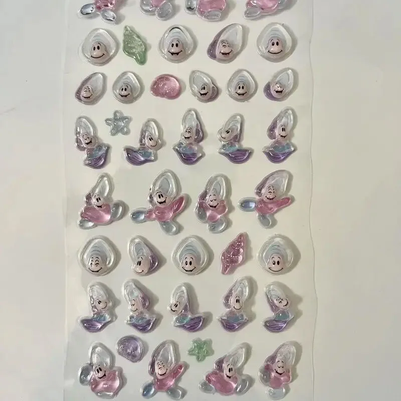 Kawaii ديزني بيج هيرو 6 Baymax ثلاثية الأبعاد ملصقات كريستال الإغاثة الإبداعية الكرتون طالب مكافأة ملصقات جراب هاتف الديكور هدية