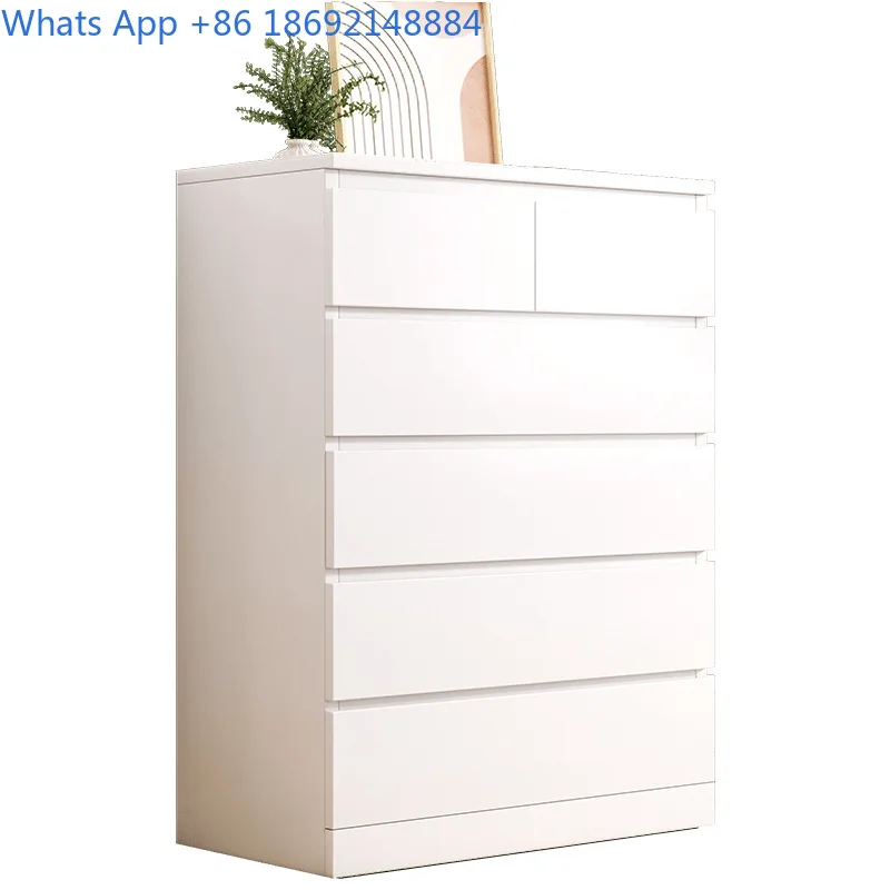 Drawer Cabinet for Living Room Small Space Modern Storage Unit Bedroom Organizer