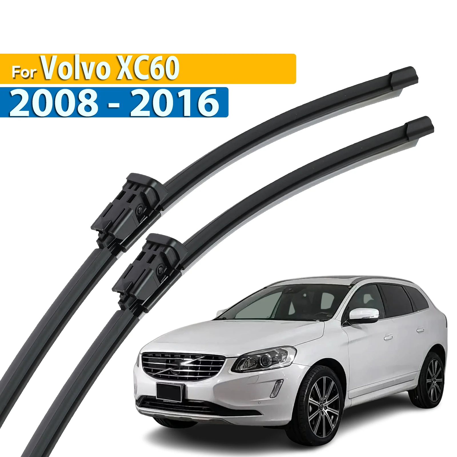 

Erick's Wiper LHD Front Wiper Blades For Volvo XC60 2008 - 2016 Windshield Windscreen Clean Window Car Rain Brushes 26''+20''