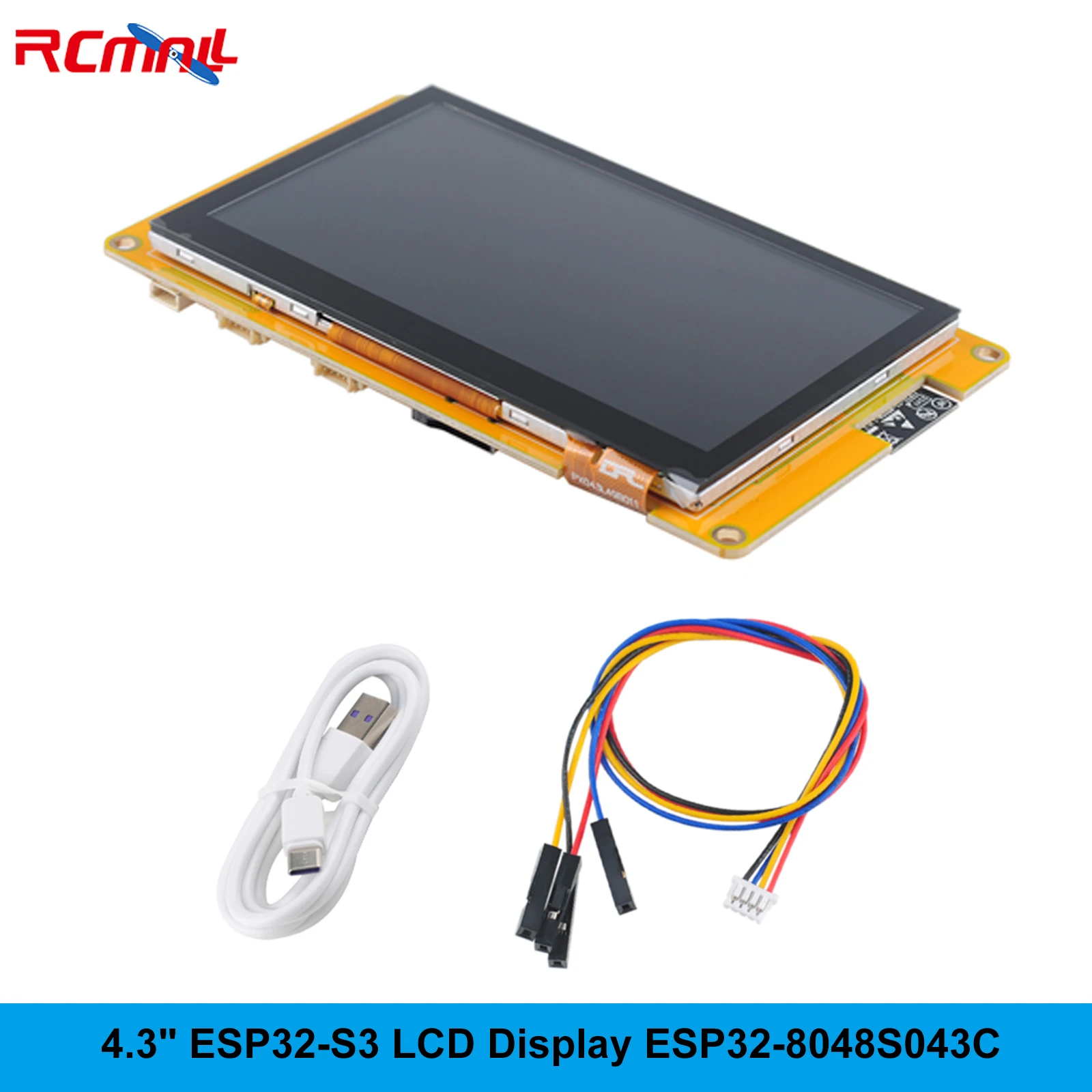 43インチ-esp32-s3-lcdディスプレイ-esp32開発ボード-43インチ-ili9485-ips-tftモジュール-静電容量式タッチスクリーン-arduino-iot用