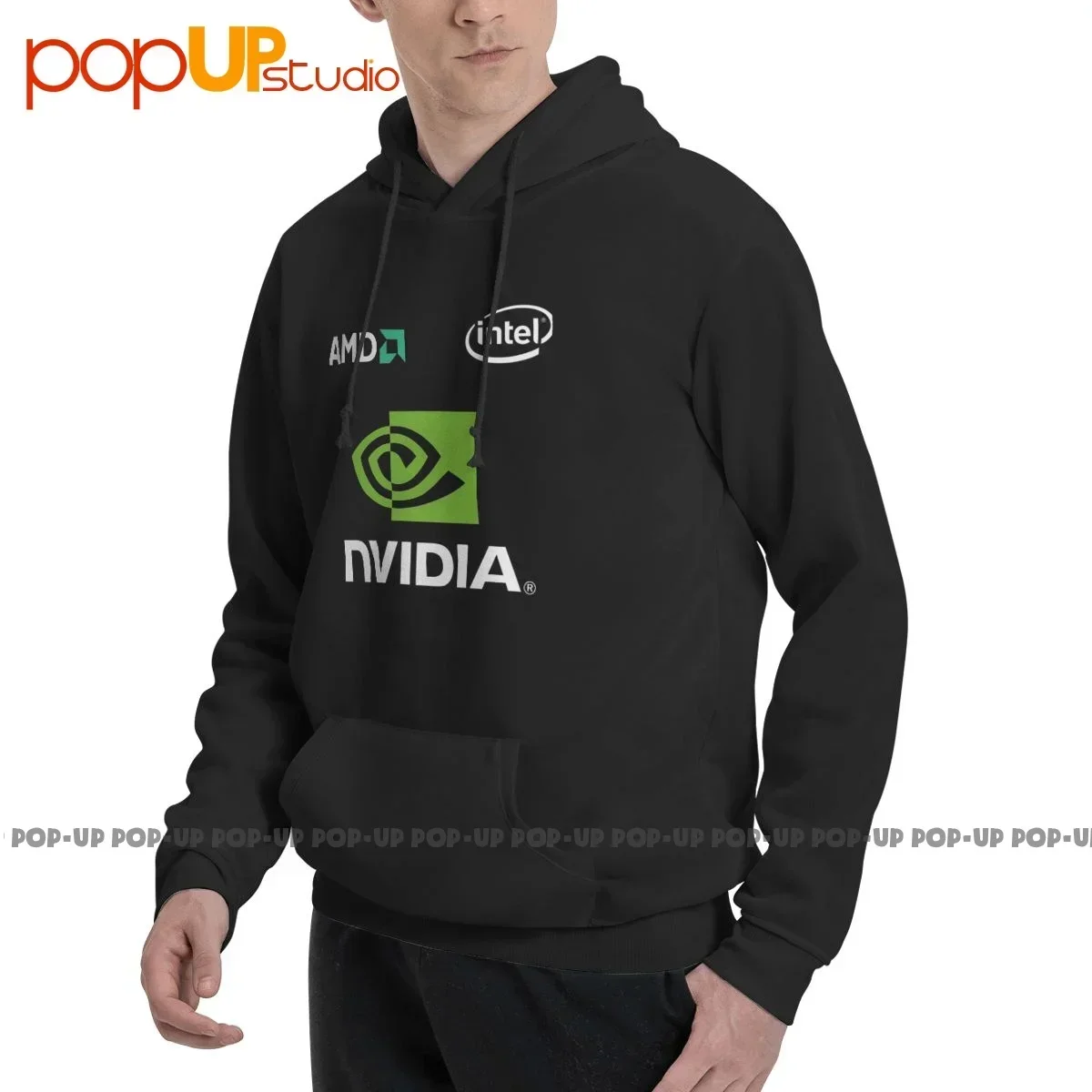 Amd Intel Nvidia Hoodie Sweatshirts Hoodies Best Trend Novelty Streetwear