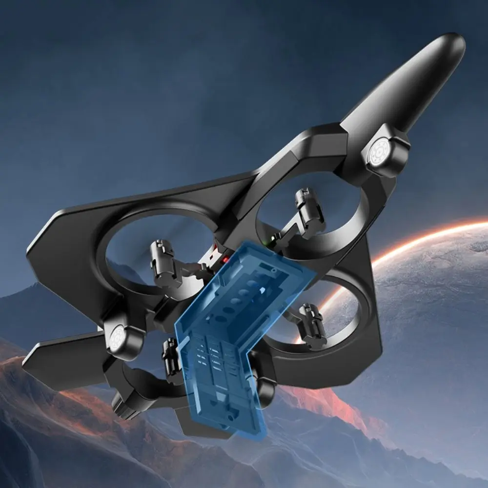 

EPP Foam Remote Control Foam Fighter Gravity Sensing RC Drones Four Motor Helicopter Toy with Light Durable RC Hobby Jet Plane