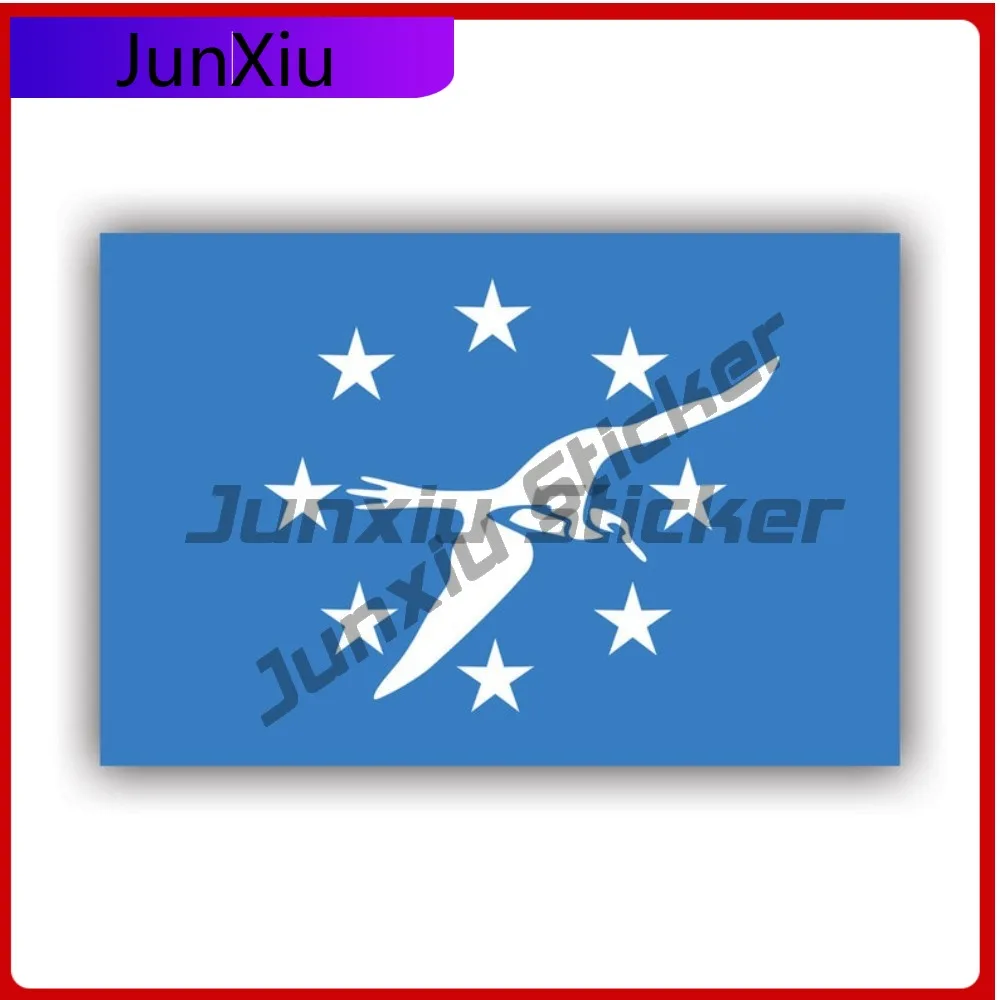 

Corpus Christi Flag Sticker Uv Protected Decals State Flag Patriotic Car Sticker Vinyl Decal Die Cut Sun Protection Waterproof