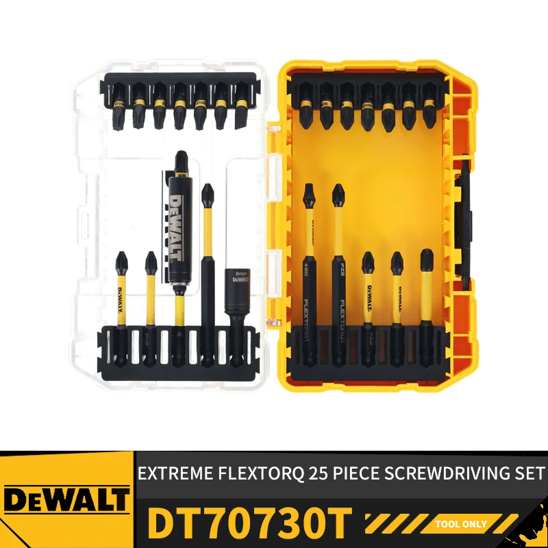 DeWalt Screwdriving Drill Drive Bit Set DWAF120PCSET DWANGFT100SET DWACS65 DT70758 DT70739T DT70735T DT70748T DW1361 DW2166