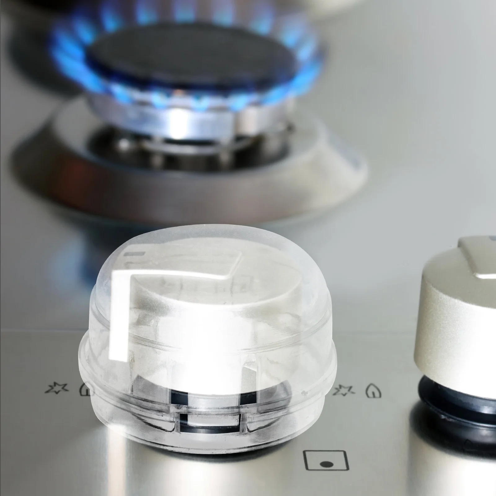 

10 шт., защитный чехол для газовой плиты, защитные чехлы для ручек, защитные чехлы для кухонной плиты, пластиковые повреждения