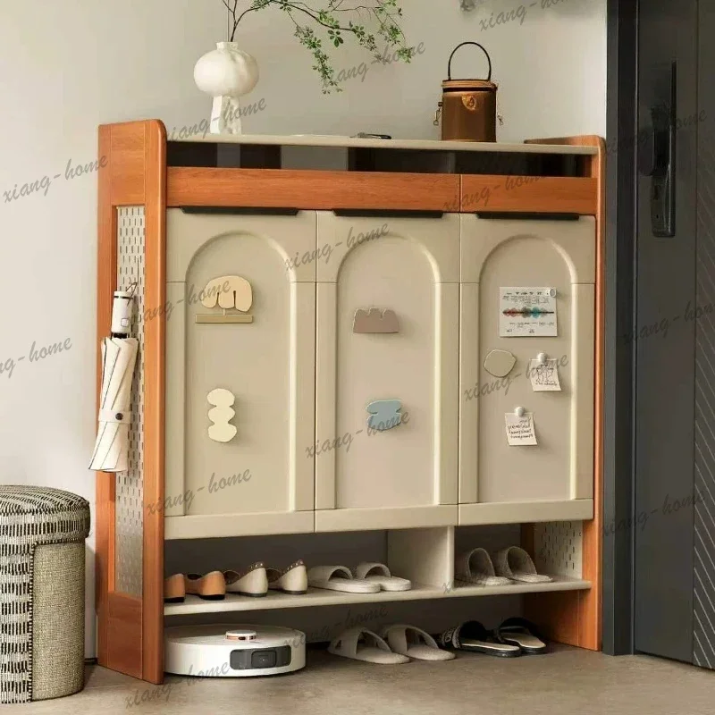 LJY Cute Entrance Shoes Cabinets Organizers Storage Covers Dividers Shoes Cabinets Shelving Farmhouse Scarpiera Furniture Home