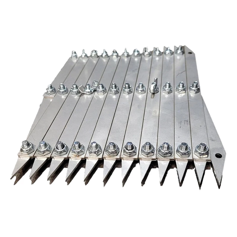 12-Point Center Meter Isometric Measuring Tool Precision Measuring Utility Tool Center Line Gauge Carbon Steel Center Meter