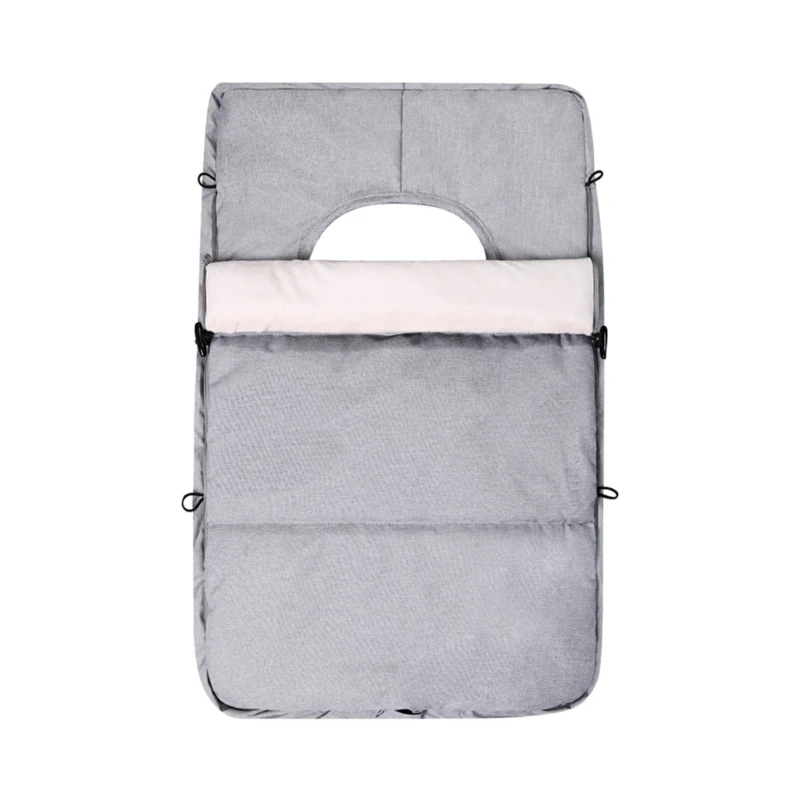 Plush Fleece Baby Car Seats Cover For Winter Warmth Infant Canopy Sleeve Case