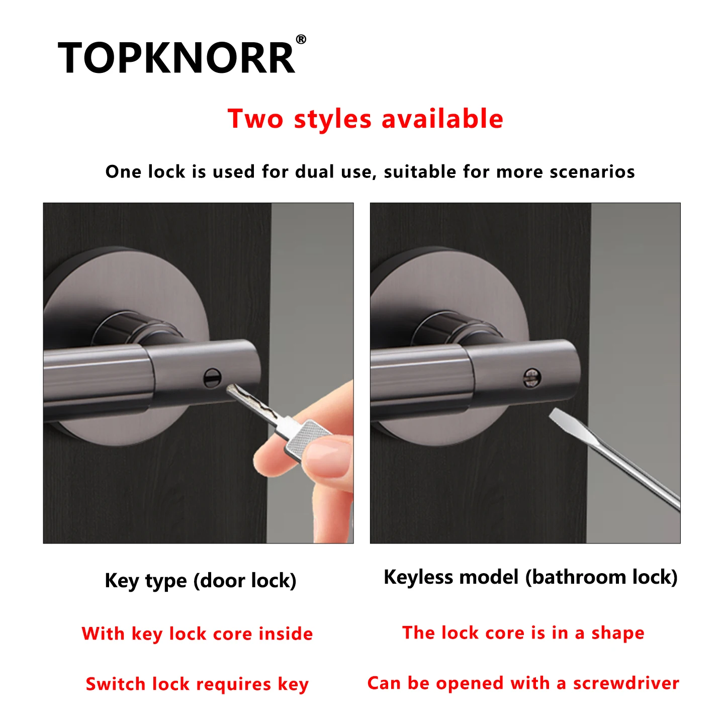 Kunci Pintu Kayu Hitam untuk K - Home Bathroom Lock ulasan dan harga