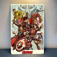 1z,Age Of Ultron Comic Book Movie Metal Poster Tin Sign - 20x30cm Plate-Aluminum