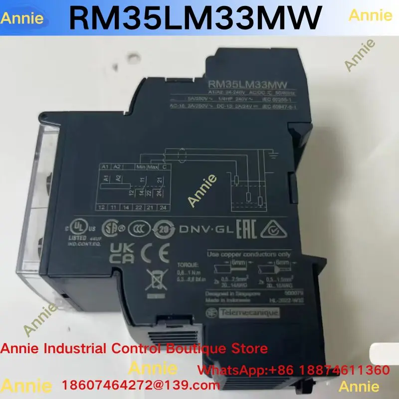 Measuring and monitoring relay   liquid level relay RM35LM33MW