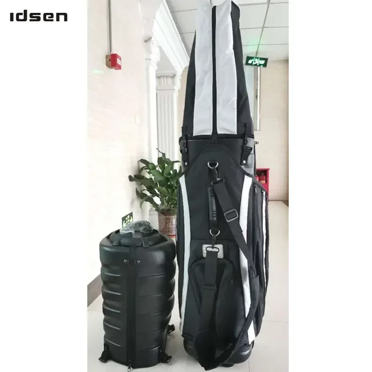 Hot sale china manufacture large golf travel bag with wheels