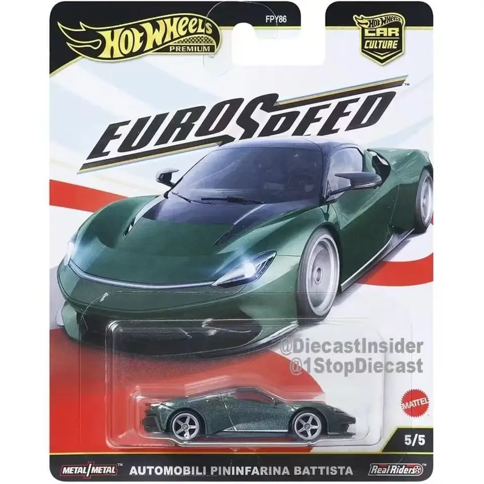 Genuine Hot Wheels Premium Car Culture EuroSpeed Boy Toy 1:64