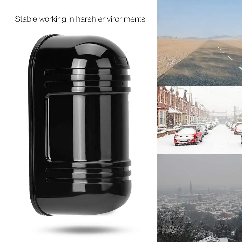 Outdoor 12V 24V Infrared Detector for Auto Gate Garage Door Photocell Sensor Infrared Detector