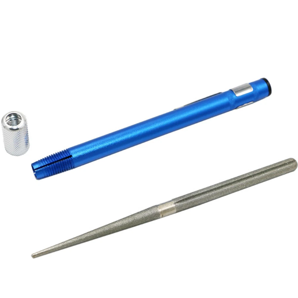 Diamond Tip Fishing Hook Sharpener Pen Portable Pocket Tool for Outdoor Use in Hunting Camping and General Sharpening Tasks