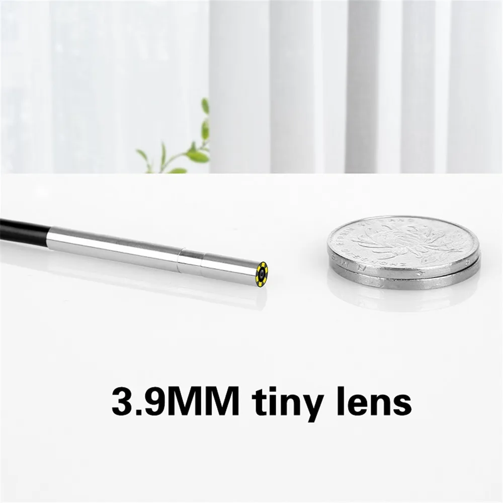 2MP 1080P 3.9mm USB/WIFI Endoscope Water-proof IP66 CMOS Borescope Inspection Digital Microscope Camera Otoscope