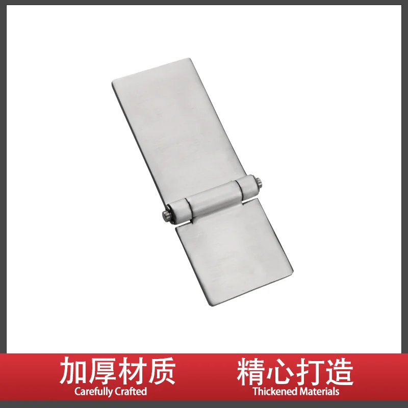 Eight Inch Extended Thick New Precision 304 Stainless Steel Seamless Welding Military Industrial Heavy Equipment Hinge