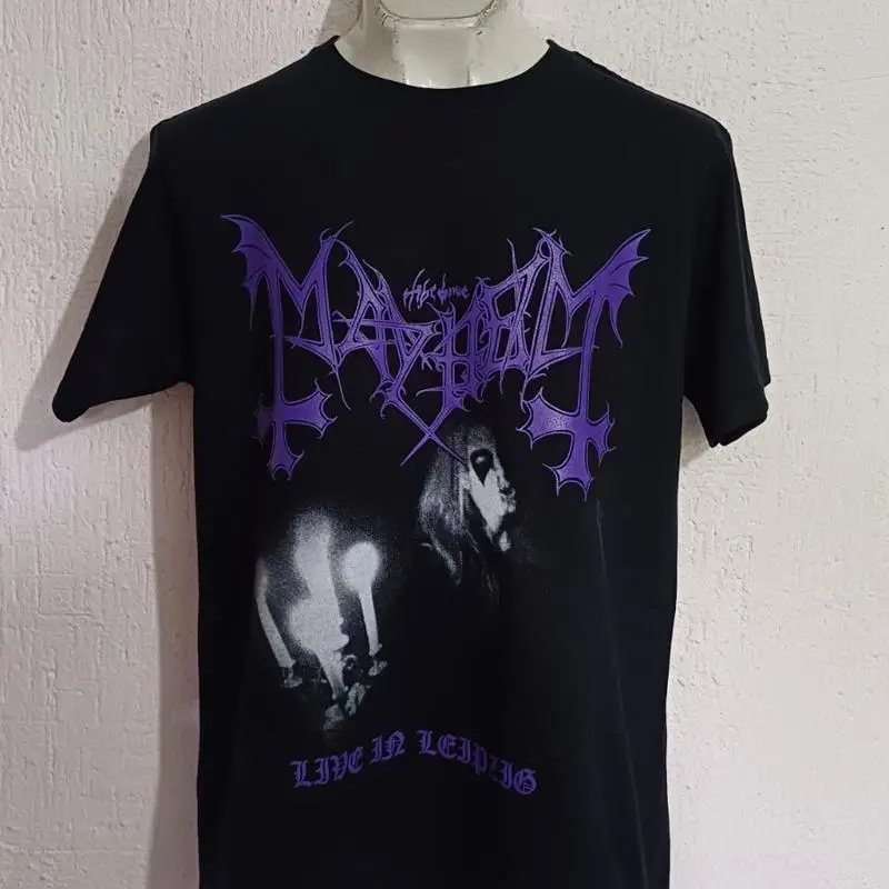 Mayhem Live Leipzig T shirt Black metal Darkthorne Emperor Dissection Watain