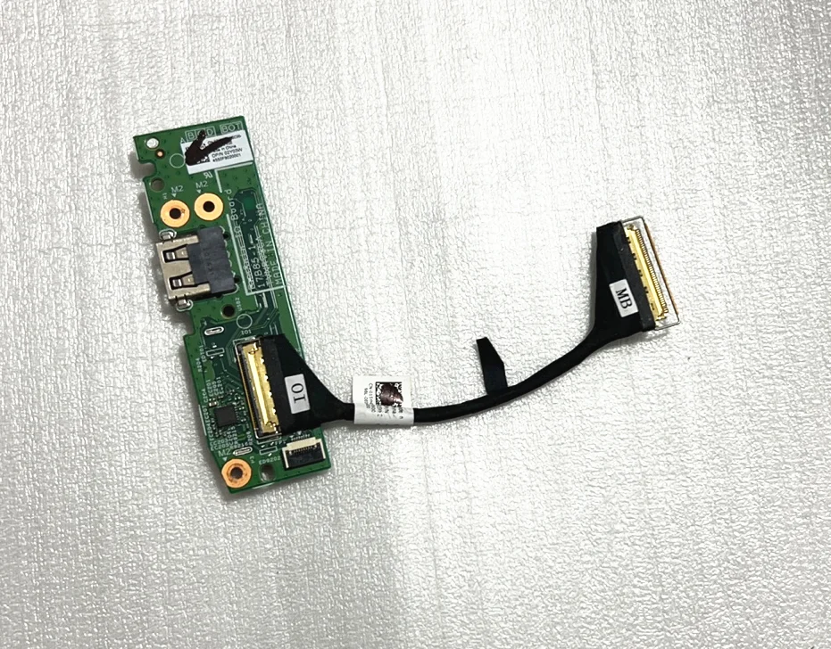 

FOR DELL Inspiron 14 5482 2-in-1 USB board SD card reader board power button board 17B85-1 02Y03W 015YHC