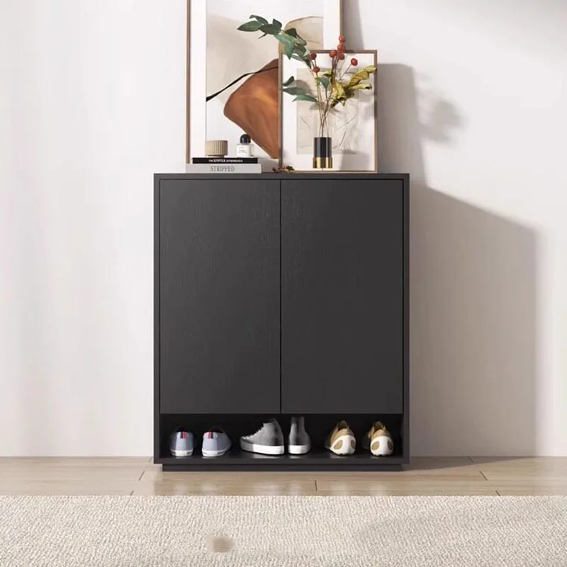 Luxury Box Shoe Cabinet Organizer Storage Living Room Display Designer Slippers Shoe Shelf Modern Zapatero Entrance Furniture
