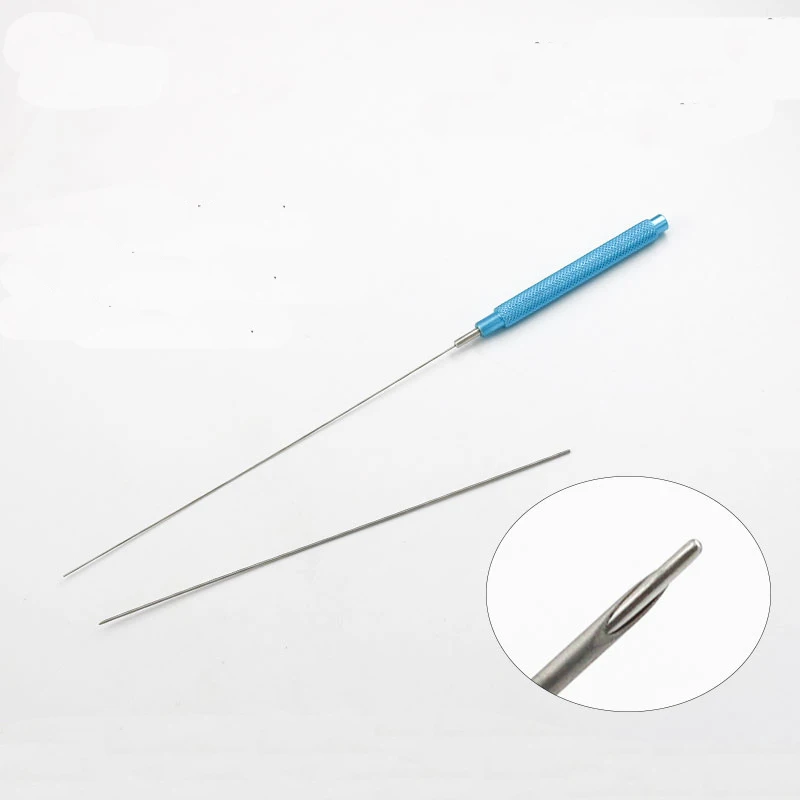 Wire carving instrument Buried wire opening needle splitter Guide trocar shaping Wire carving large V piercing needle trocar