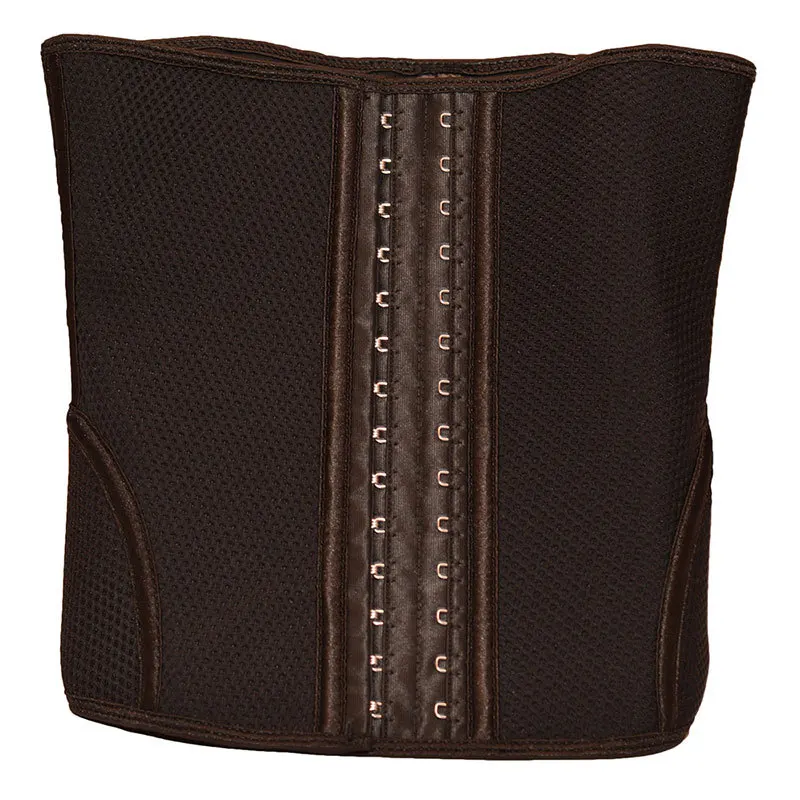 19 خصرًا 11 حزام خصر شبكي رياضي قابل للتنفس من الفولاذ المطاط المركب نصف منحني حزام خصر الورك 2025 جديد