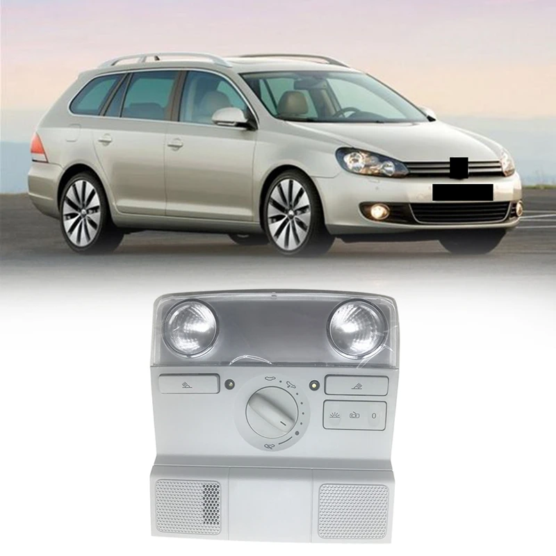 

Car Dome Light Reading Lamp Sunroof Switch Assembly For Golf 6 Sagitar MAGOTAN Jetta MK5 Passat B6 3KD947133