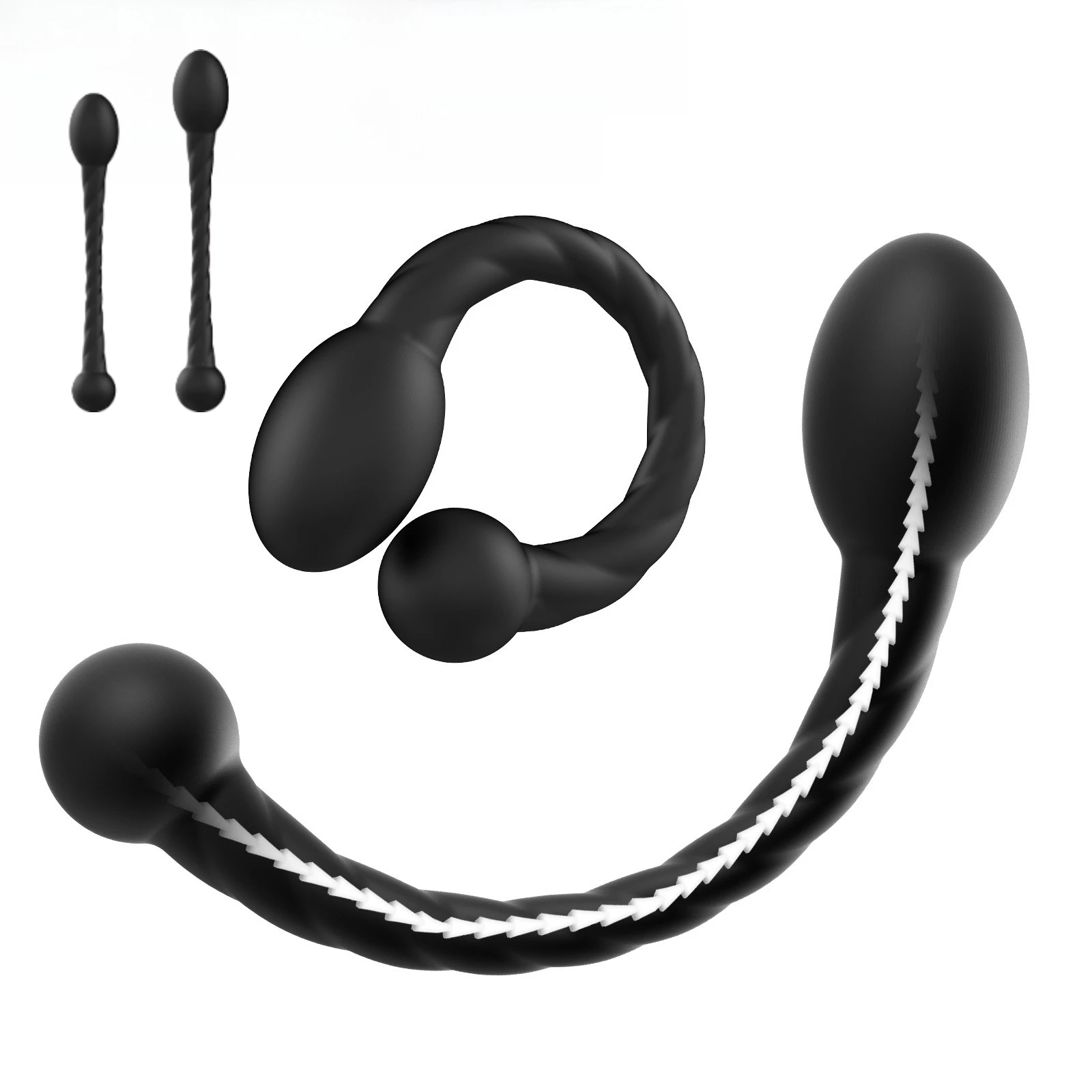 Silicone Butt Plug Anal Expander Prostate Massager Adult Sex Toy for Men Women Couples Training Kit anal plug