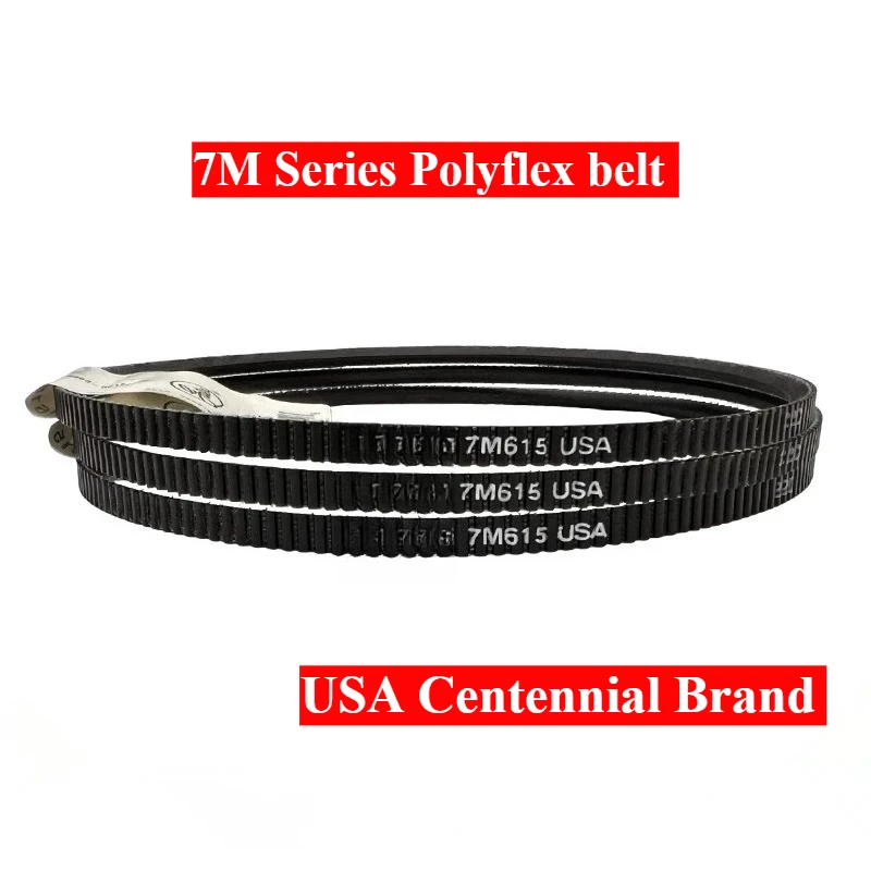 7M690 7M710 7M730 7M750 7M775 POLYFLEX BELTS Sander Motor 3d Printer Tools Machine Variator Lathe Polyurethane Wide-angle Belts