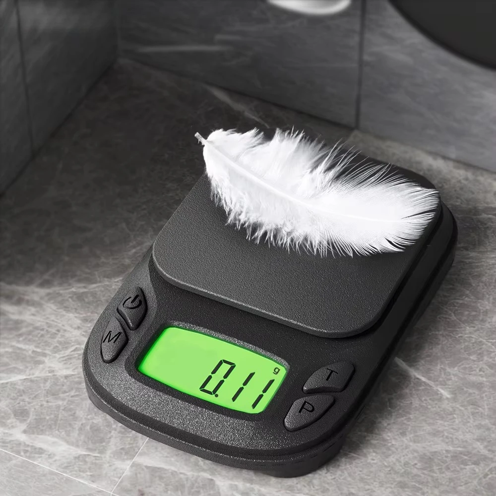 

Черные 200 г 0,01 г Высокоточные цифровые портативные мини-весы с батарейным питанием, бытовые золотые ювелирные изделия с взвешивающей пластиной