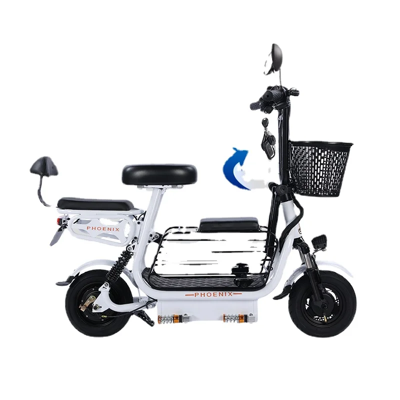 

ZL Electric Two-Wheel Scooter Small Elderly Women Parent-Child Folding Battery Car