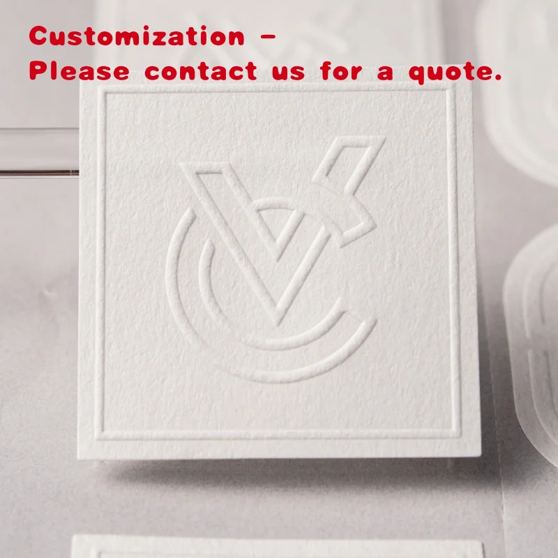 

Изготовленная на заказ грубая бесцветная тисненая этикетка для горячего тиснения, самоклеящаяся вогнутая выпуклая специальная бумажная наклейка, уплотнительная печать