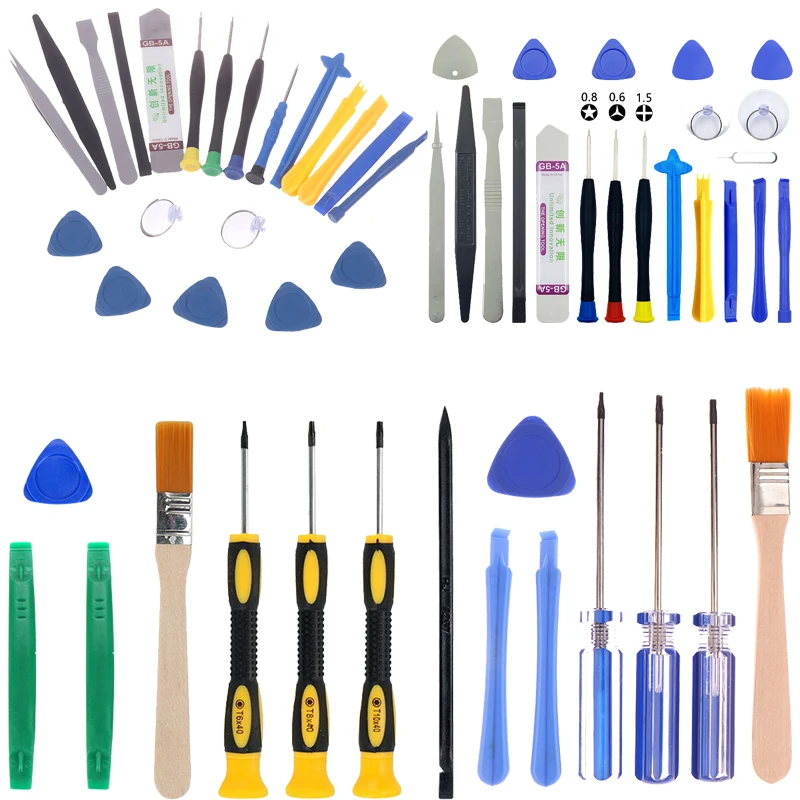 Penjualan Panas 21 Dalam 1 Perangkat Alat Perbaikan Ponsel Set Obeng Alat Pembongkaran Untuk Ponsel Tablet Laptop Kit Alat Pembuka
