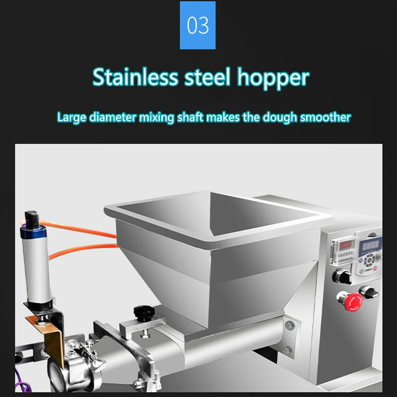 Rounder Ball Making Machine Pizza Automatic Dough Divider Rounder Cutter Dough Ball Making Machine For Sale