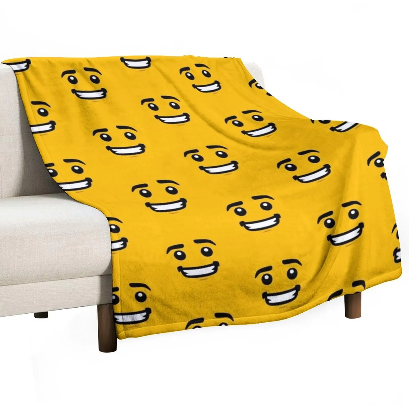 

Brick Face - Guy Throw Blanket for babies Warm Flannel Fabric cosplay anime Blankets