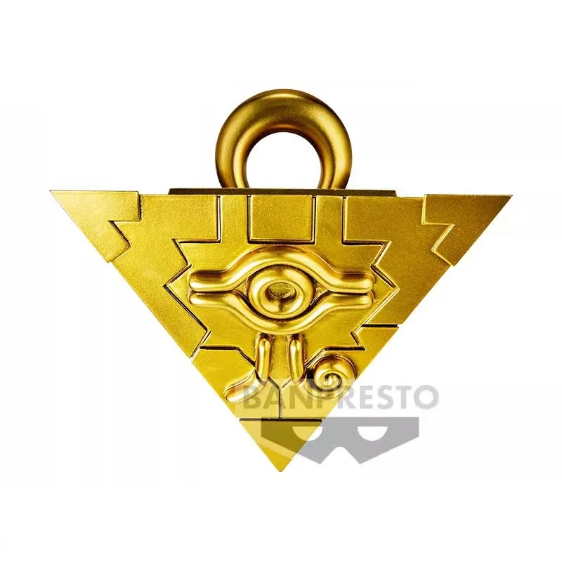 Original Genuine Bandai Anime Duel Monsters Yu-Gi-Oh! Millennium Puzzle Key Model Toys Action Figure Gifts Collectible Ornaments