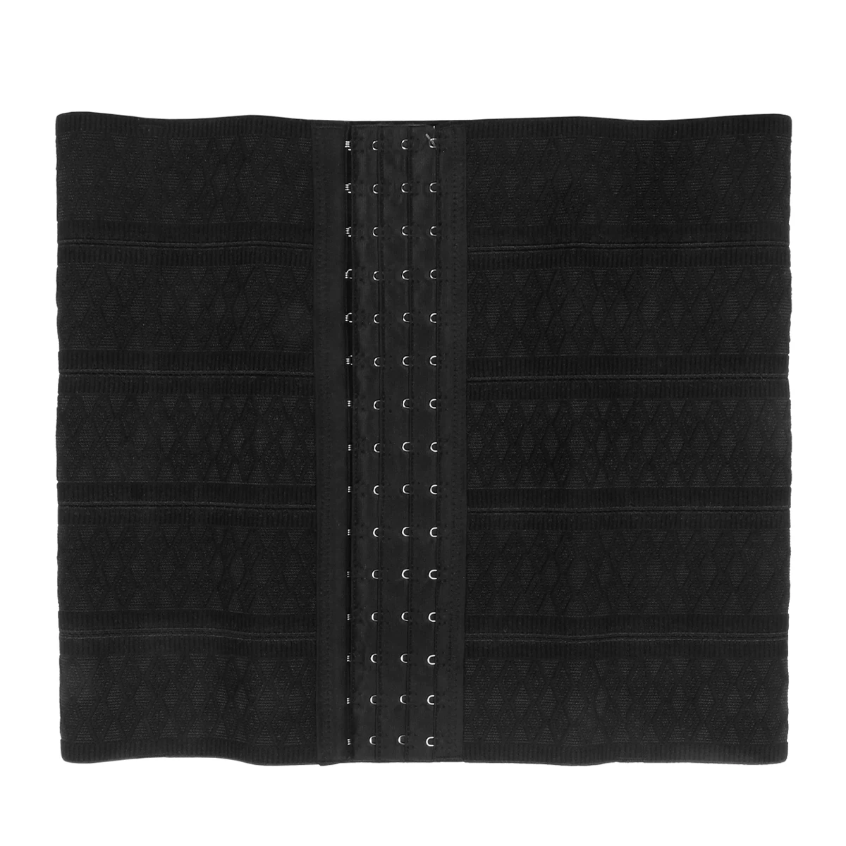 

Men Abdomen Belt Waist Trainer Minus Beer Belly Black Girdle Corset Durable Soft Breathable Elastic Anti Slip Sports