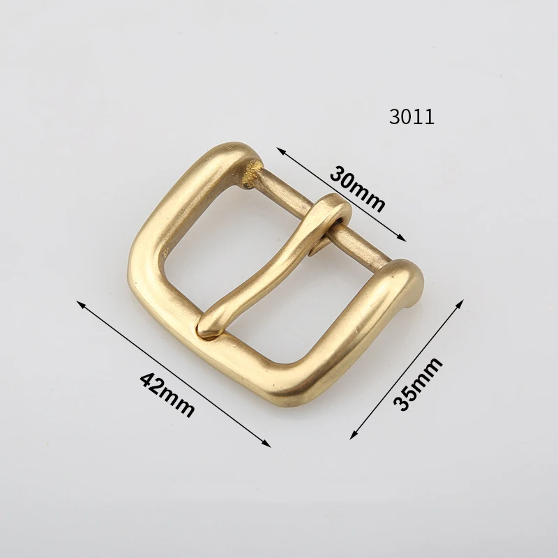 1pcs 30mm Belt Buckle Solid Brass End Bar Heel bar Buckle Single Pin Middle Center Bar Leather Craft Strap Webbing Dog Collar