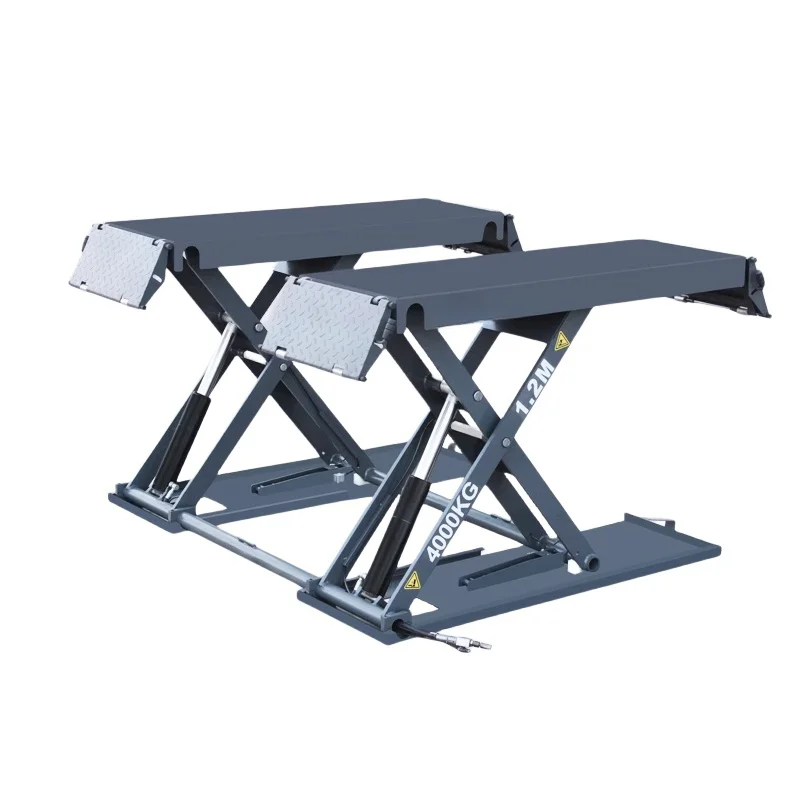 Автомобильный подъемник Автомобильное подъемное оборудование Ножничный подъемник 4T 1,2 м