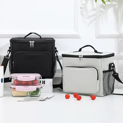 1PC 대용량 단열박스, 휴대용 크로스바디, 실외 아이스팩 제조업체, 피크닉백, 단열백
