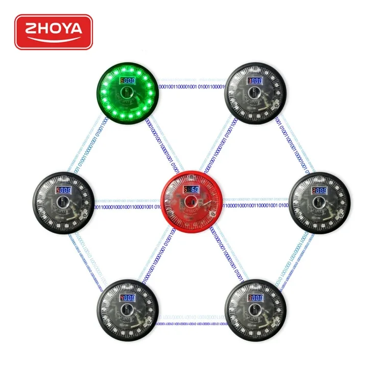 ขายส่งสินค้าใหม่ฟุตบอล Agile Training Reaction Light เด็กฟิตเนสฟุตบอลบาสเกตบอลเทควันโดอุปกรณ์กีฬา