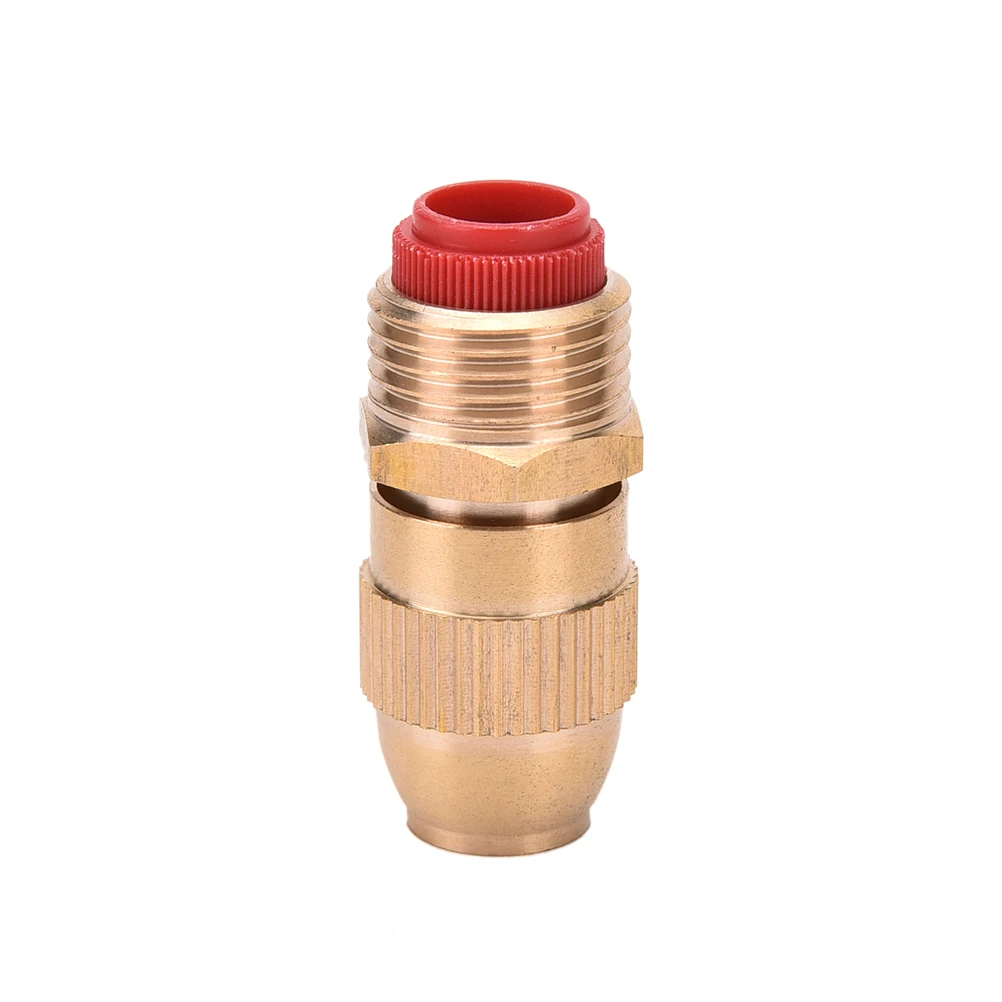 

1Pc Garden Brass Spray Misting Nozzles Adjustable Water Spray Nozzle Gardening Irrigation Sprinklers