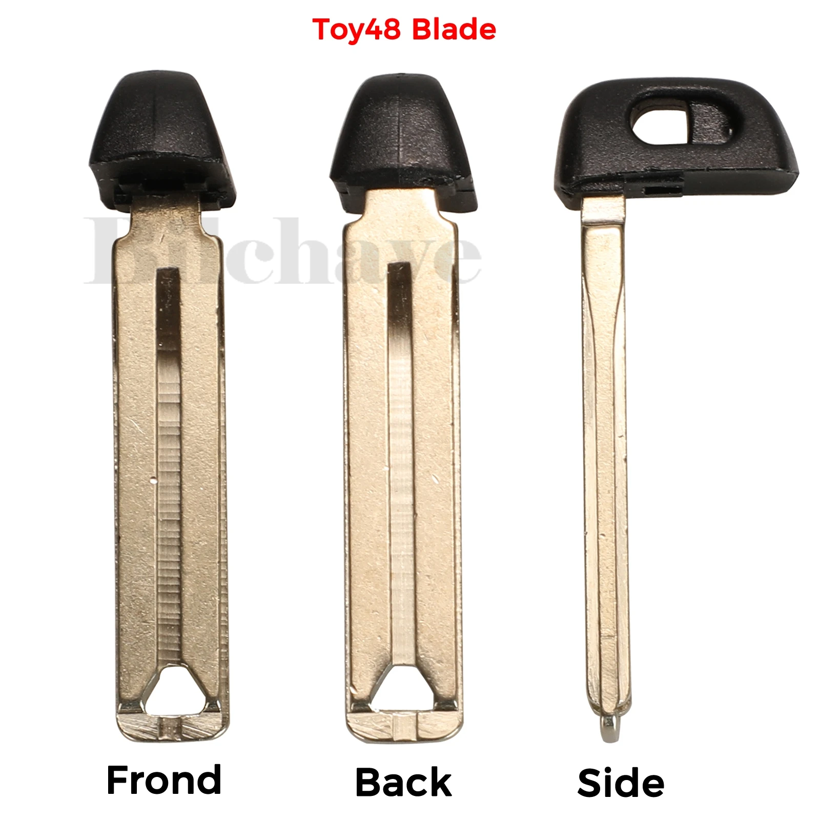 jingyuqin 10個入り リモートスマートカーキーブレード TOY40 TOY48 トヨタ カムリ アバロン RAV4 プリウスC カローラ HYQ14FBA 2012 2013 2014 2015用